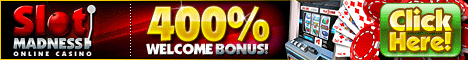 Get up to $4,000 FREE with Slot Madness 400% Welcome Bonus